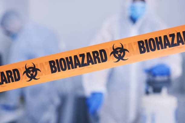 Professional Drug Lab Cleanup technician working in Columbus, TX